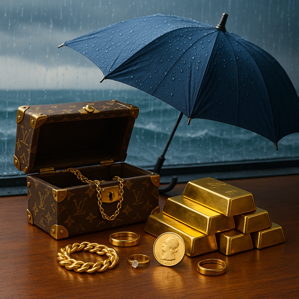 6月の南海と雨警報に備える貴金属保全｜金清産業有限会社