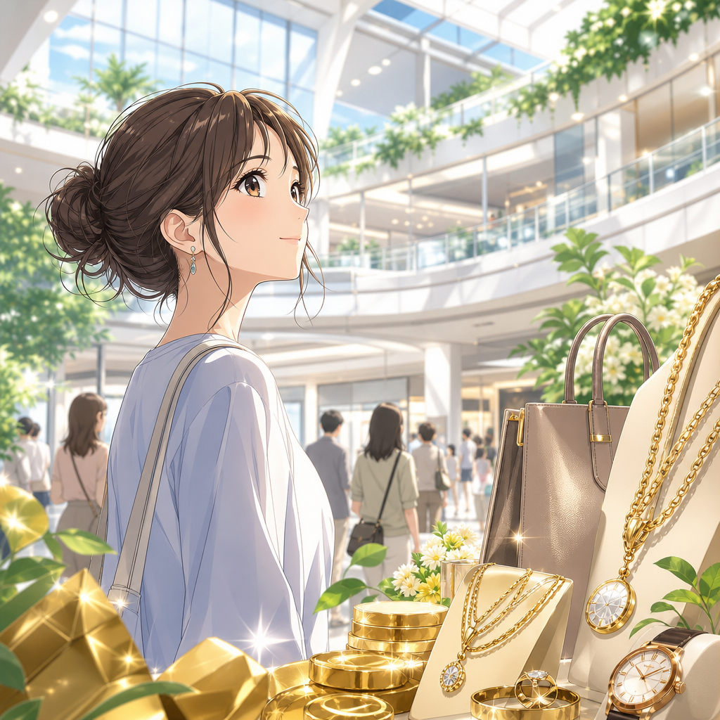 広島アルパークで知る金・貴金属・ブランド品の再流通