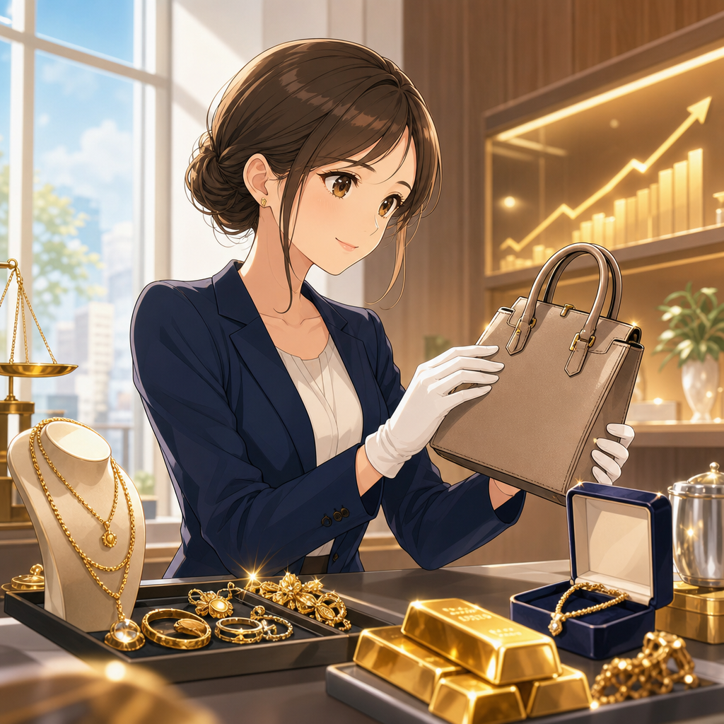 2026年1月の金相場で整えるブランド品査定